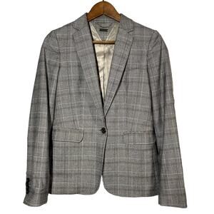 Mossimo Dutti Ladies Blazer Single Button Houndstooth Career Event - 6